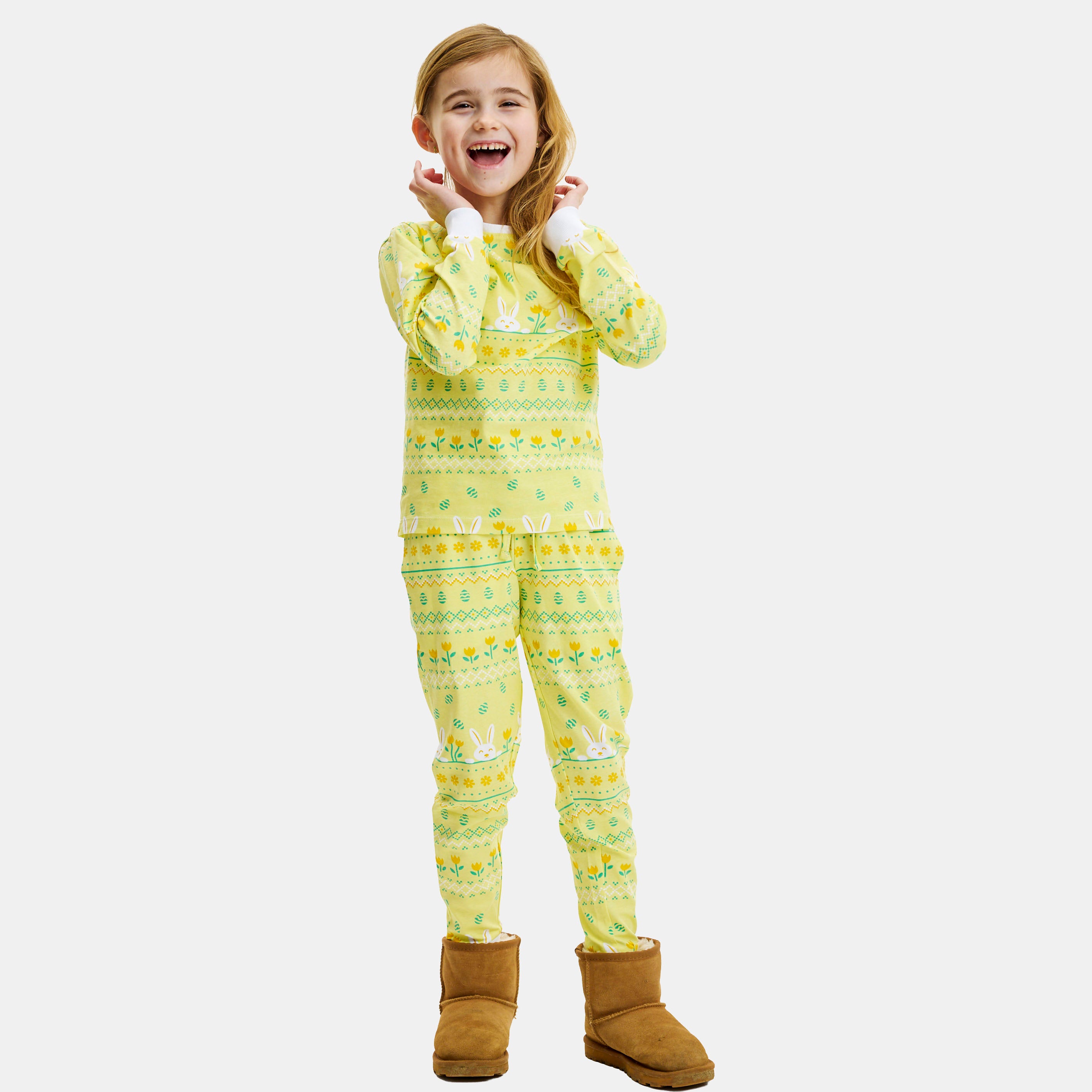 Elegant kanin påskepyjamas - Barn.